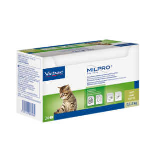 Milpro Kleine Kat/kitten <br> 4 smakelijke tabletten